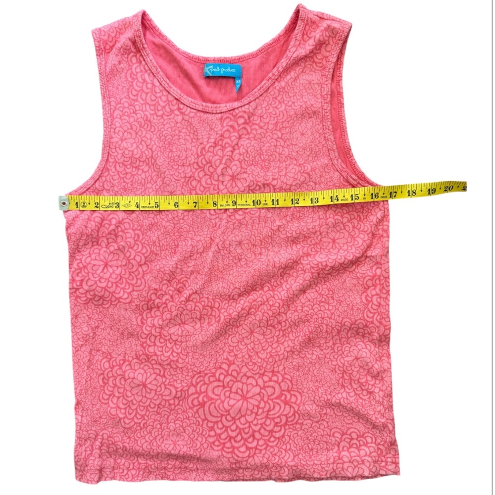 Patterned Pink Tank Top - Picture 7 of 8